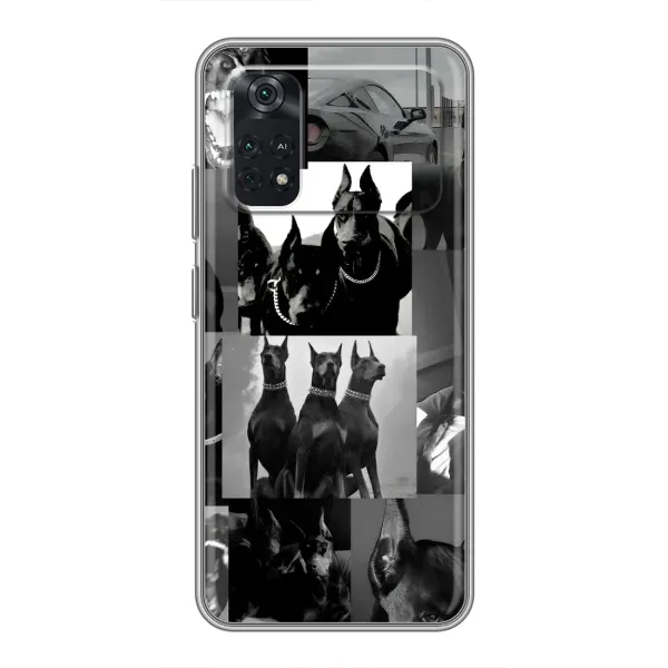 Чехол с рисунком «Коллаж Доберман» для Xiaomi POCO X4 Pro 5G Чехол с рисунком «Коллаж Доберман» для Xiaomi POCO X4 Pro 5G