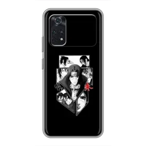 Чехлы с картинкой Итачи Учиха на Xiaomi POCO X4 Pro 5G (Коллаж Итачи)