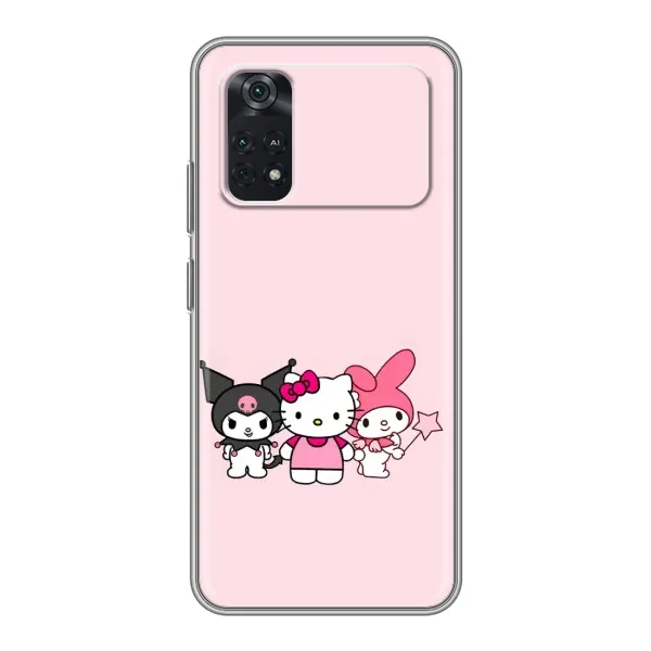 Чехол с рисунком «Куроми Мелоди Китти» для Xiaomi POCO X4 Pro 5G Чехол с рисунком «Куроми Мелоди Китти» для Xiaomi POCO X4 Pro 5G