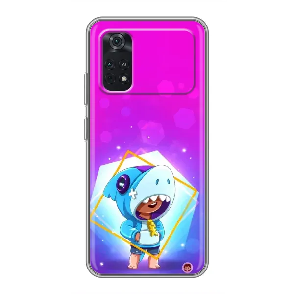 Чехол с рисунком «Леон в костюме Акулы» для Xiaomi POCO X4 Pro 5G