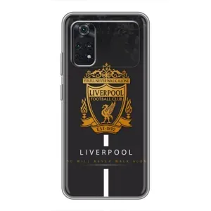 Силиконовые Чехлы принт Футбол на Xiaomi POCO X4 Pro 5G (Liverpool)