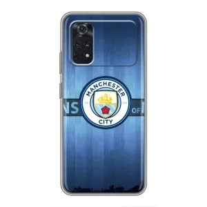 Силиконовые Чехлы принт Футбол на Xiaomi POCO X4 Pro 5G (ManCity)
