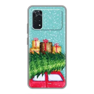 Чохол новорічна ялинка на Xiaomi POCO X4 Pro 5G (Новорічний настрій)