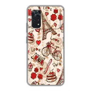 Чехол с Эйфелевой башней на Xiaomi POCO X4 Pro 5G (Париж мечта)