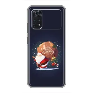 Чохол Санта Клаус для Xiaomi POCO X4 Pro 5G (Подарунки від Санти)