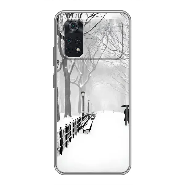 Чехол с рисунком «Снегом замело» для Xiaomi POCO X4 Pro 5G Чехол с рисунком «Снегом замело» для Xiaomi POCO X4 Pro 5G