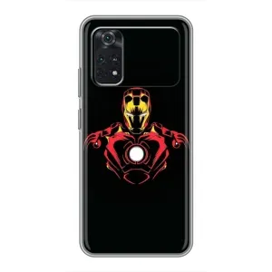 Чехол Супергерой Железный человек на Xiaomi POCO X4 Pro 5G (Железный человек)
