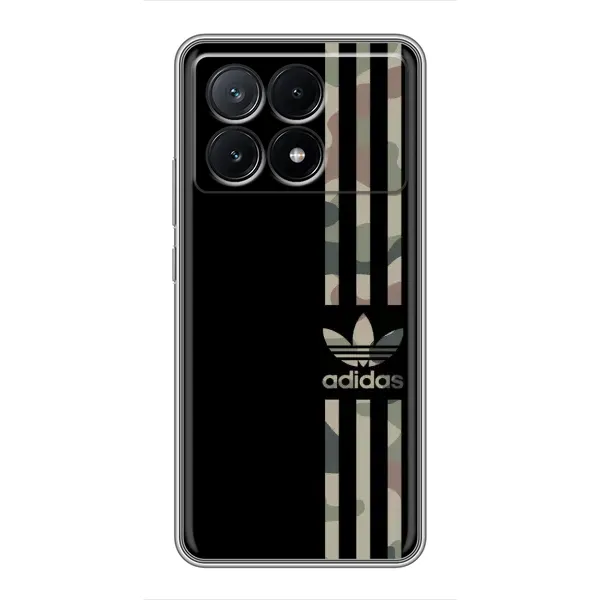 Чехол с рисунком «Adidas» для Xiaomi POCO X6 Pro (5G) Чехол с рисунком «Adidas» для Xiaomi POCO X6 Pro (5G)