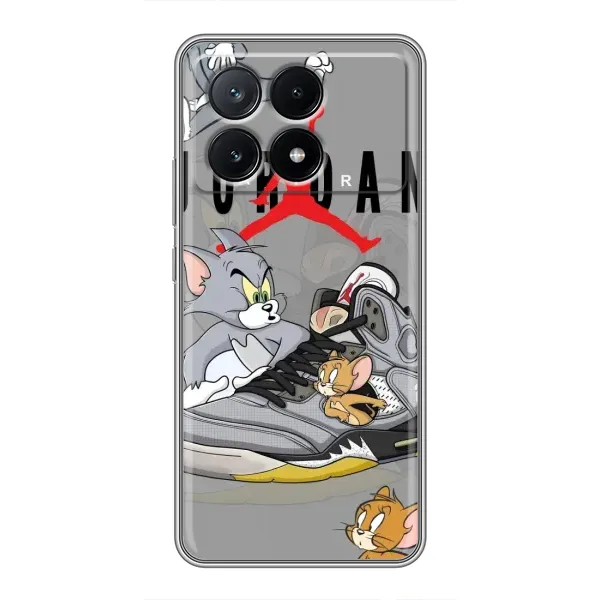 Чехол с рисунком «Air Jordan» для Xiaomi POCO X6 Pro (5G) Чехол с рисунком «Air Jordan» для Xiaomi POCO X6 Pro (5G)