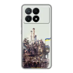 Чохли на військову тематику для Xiaomi POCO X6 Pro (5G) (Азовсталь)