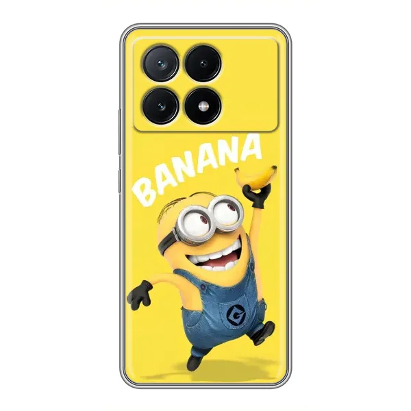 Чехол с рисунком «Banana» для Xiaomi POCO X6 Pro (5G) Чехол с рисунком «Banana» для Xiaomi POCO X6 Pro (5G)