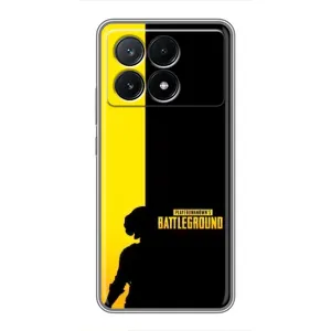Чохол (TPU) з картинкою "Лого Пабг" на Поко Х6 Про (5G) (Battlegrounds)