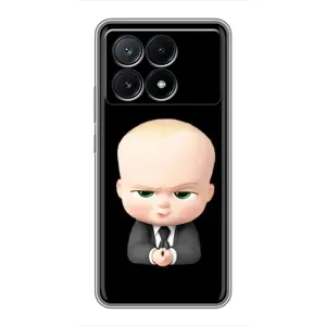 Мультяшный принт на Чехол для Поко Х6 Про (5G) (Бос)