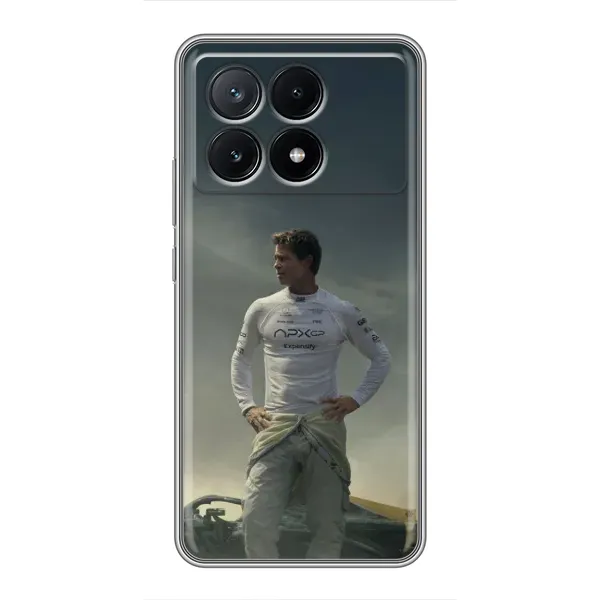 Чехол с рисунком «Бред Питт» для Xiaomi POCO X6 Pro (5G) Чехол с рисунком «Бред Питт» для Xiaomi POCO X6 Pro (5G)