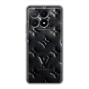 Текстурний Чохол Louis Vuitton для Поко Х6 Про (5G) (Чорний ЛВ)
