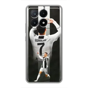Чехол Криштиану Роналду для Xiaomi POCO X6 Pro (5G) (Cristiano R)