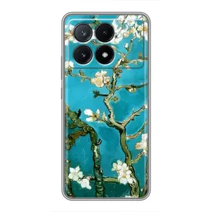 Чехол с принтом САКУРЫ на Xiaomi POCO X6 Pro (5G) (Цветение Сакуры)