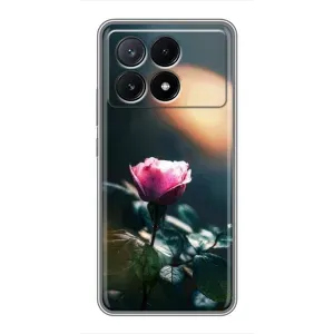 Чехлы с принтом Розочки для Xiaomi POCO X6 Pro (5G) (Цветок ночной)
