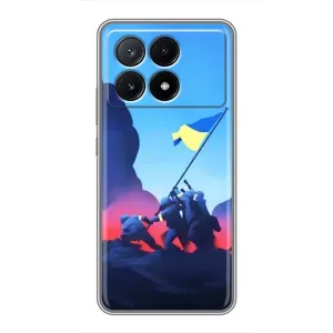 Патриотические Чехлы для Поко Х6 Про (5G)