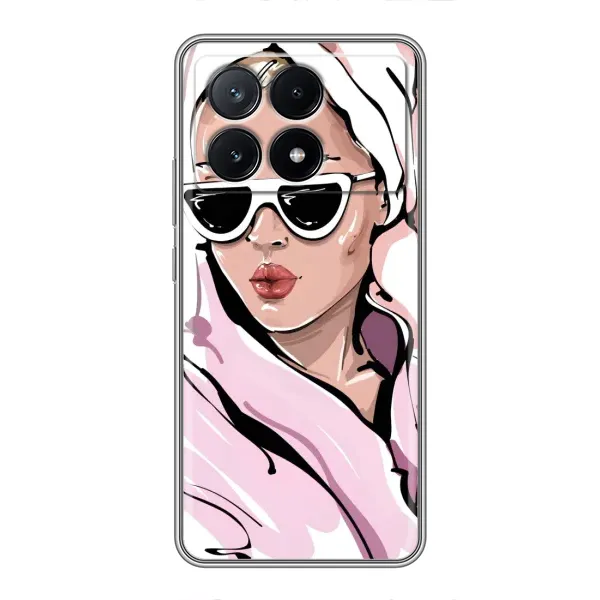 Чехол с рисунком «Девушка в халате» для Xiaomi POCO X6 Pro (5G) Чехол с рисунком «Девушка в халате» для Xiaomi POCO X6 Pro (5G)