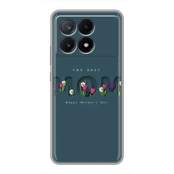 Чехол с рисунком «Ко дню мамы» для Xiaomi POCO X6 Pro (5G) Чехол с рисунком «Ко дню мамы» для Xiaomi POCO X6 Pro (5G)