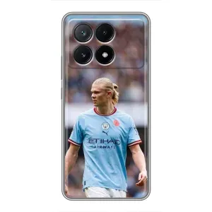 Чехлы с принтом для Xiaomi POCO X6 Pro (5G) Футболист (Эрлинг Холанд)