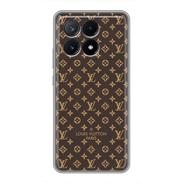 Чехол с рисунком «Фон Луи Виттон» для Xiaomi POCO X6 Pro (5G)