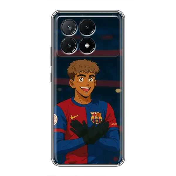Чехол с рисунком «Футболист Ямаль» для Xiaomi POCO X6 Pro (5G) Чехол с рисунком «Футболист Ямаль» для Xiaomi POCO X6 Pro (5G)
