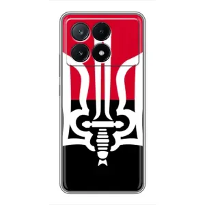 Чохли УПА (Червоно-Чорний) на Xiaomi POCO X6 Pro (5G) (Герб України)