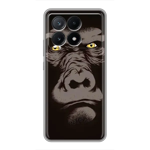 Чехол с рисунком «Горилла» для Xiaomi POCO X6 Pro (5G) Чехол с рисунком «Горилла» для Xiaomi POCO X6 Pro (5G)