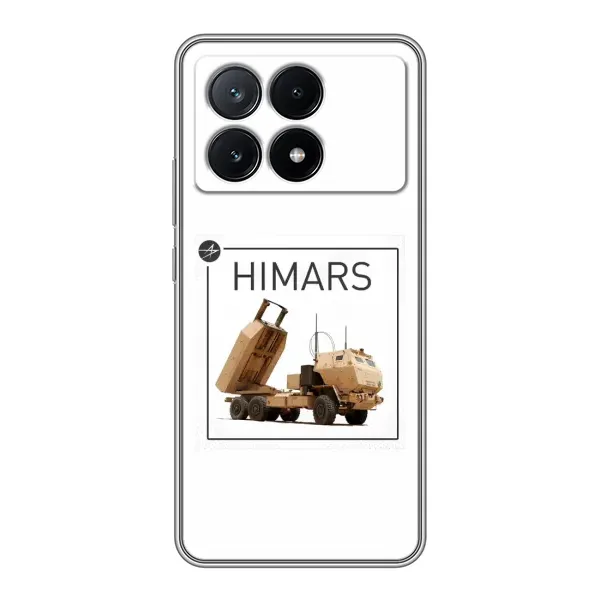Чехол с рисунком «HIMARS» для Xiaomi POCO X6 Pro (5G) Чехол с рисунком «HIMARS» для Xiaomi POCO X6 Pro (5G)