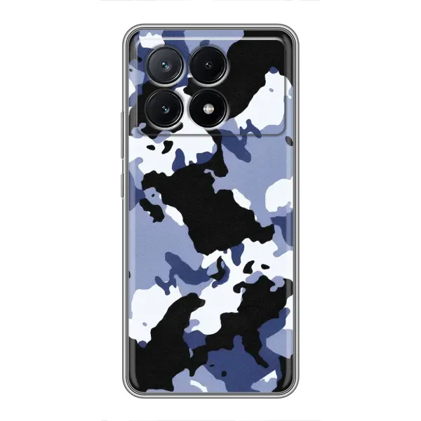 Чехол с рисунком «Камуфляжный Серый» для Xiaomi POCO X6 Pro (5G) Чехол с рисунком «Камуфляжный Серый» для Xiaomi POCO X6 Pro (5G)