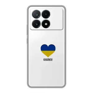 Чохли силіконові (Місто Харків) на Поко Х6 Про (5G) (Kharkiv)