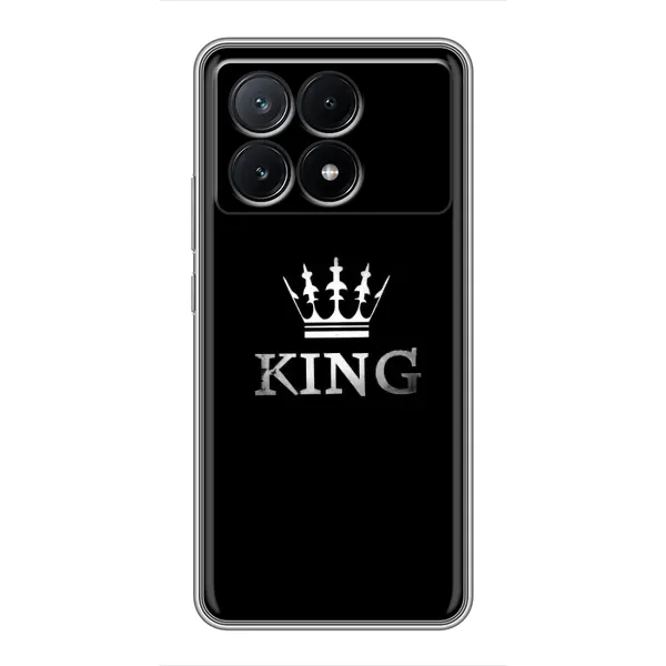 Чехол с рисунком «KING» для Xiaomi POCO X6 Pro (5G) Чехол с рисунком «KING» для Xiaomi POCO X6 Pro (5G)