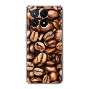 Чехол с изображением вкусной еды для Xiaomi POCO X6 Pro (5G) (Кофе)