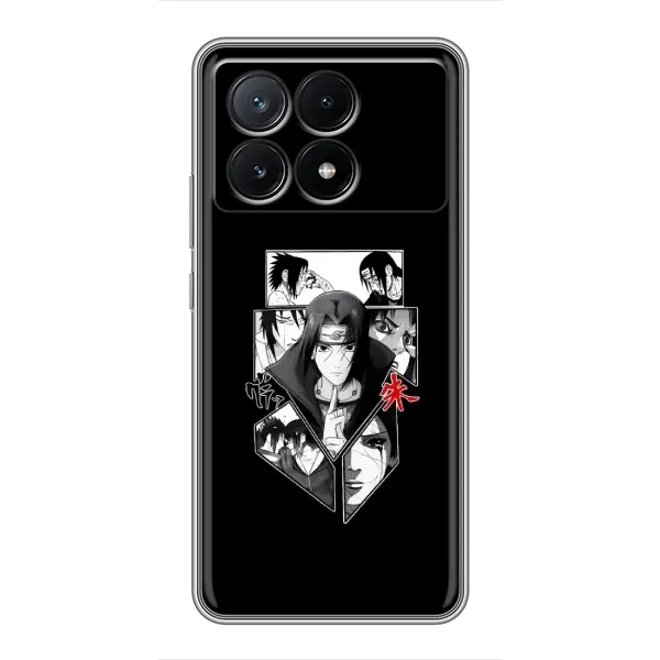 Чехол с рисунком «Коллаж Итачи» для Xiaomi POCO X6 Pro (5G) Чехол с рисунком «Коллаж Итачи» для Xiaomi POCO X6 Pro (5G)