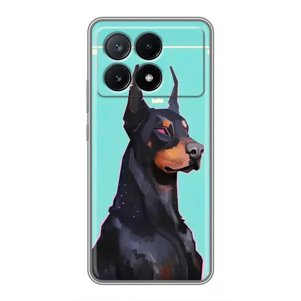 Чехол с рисунком «Король доберман» для Xiaomi POCO X6 Pro (5G) Чехол с рисунком «Король доберман» для Xiaomi POCO X6 Pro (5G)
