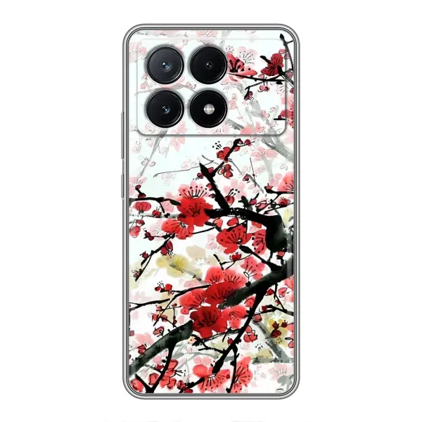Чехол с рисунком «Красивая Сакура» для Xiaomi POCO X6 Pro (5G) Чехол с рисунком «Красивая Сакура» для Xiaomi POCO X6 Pro (5G)