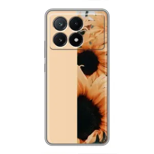 Чехлы с картинкой Подсолнухов для Поко Х6 Про (5G) (Красивые подсолнухи)
