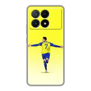 Чехол Криштиану Роналду для Xiaomi POCO X6 Pro (5G) (Криштиану Аль Наср)
