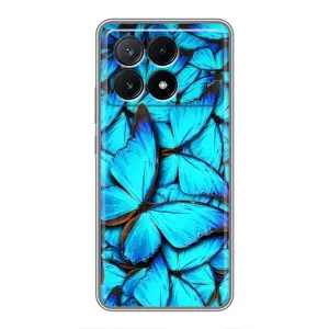 Силіконовий бампер з картинкою звірів для Xiaomi POCO X6 Pro (5G) (Крила метеликів)