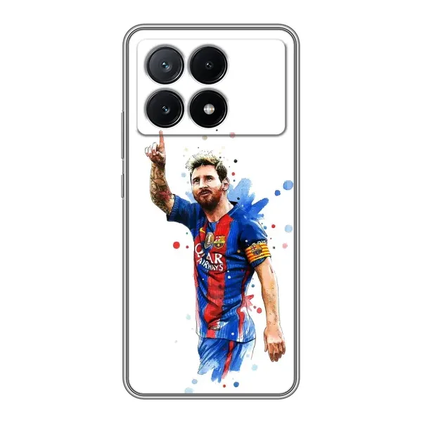 Чехол с рисунком «Leo Messi» для Xiaomi POCO X6 Pro (5G) Чехол с рисунком «Leo Messi» для Xiaomi POCO X6 Pro (5G)