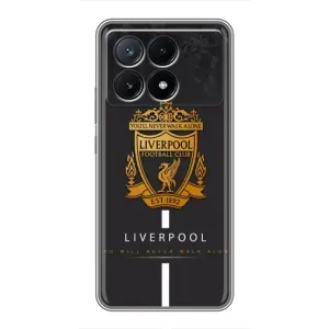 Силиконовые Чехлы принт Футбол на Xiaomi POCO X6 Pro (5G) (Liverpool)