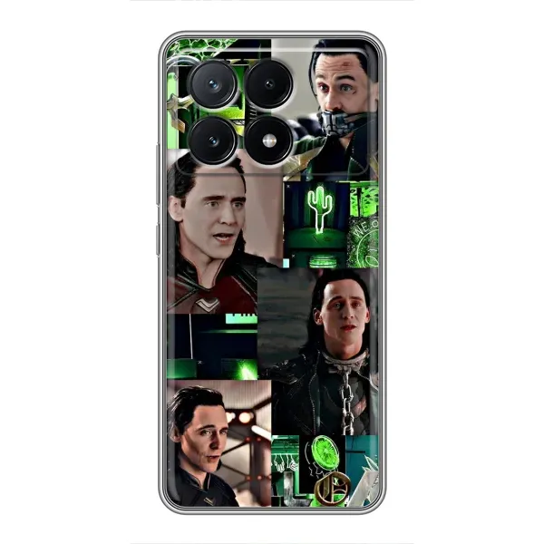 Чехол с рисунком «Локи» для Xiaomi POCO X6 Pro (5G)