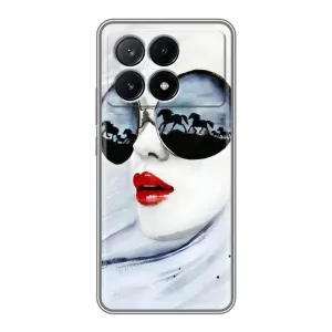 Чехол с картинкой Модные Девчонки Xiaomi POCO X6 Pro (5G) (Любительница коней)