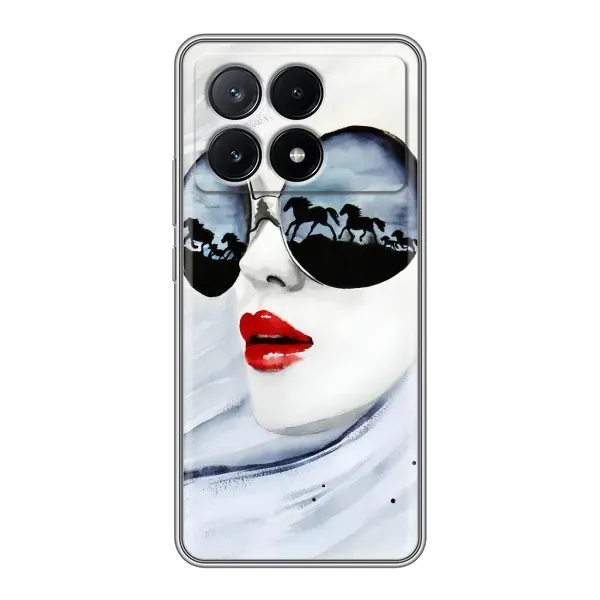 Чехол с рисунком «Любительница коней» для Xiaomi POCO X6 Pro (5G) Чехол с рисунком «Любительница коней» для Xiaomi POCO X6 Pro (5G)
