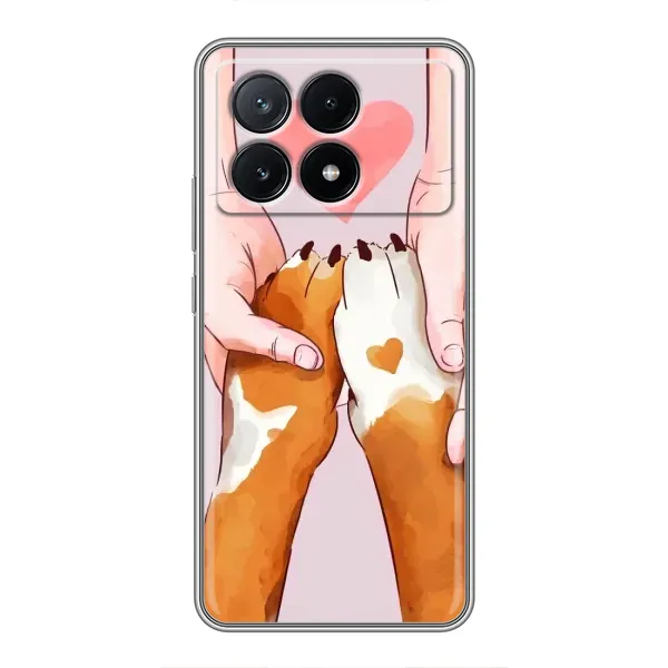 Чехол с рисунком «Любовь к собакам» для Xiaomi POCO X6 Pro (5G) Чехол с рисунком «Любовь к собакам» для Xiaomi POCO X6 Pro (5G)