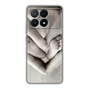 Чехлы для МАМЫ на Xiaomi POCO X6 Pro (5G) (Любящие руки)
