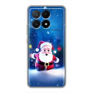 Чохли на Новий Рік Xiaomi POCO X6 Pro (5G) (Маленький Дід Мороз)