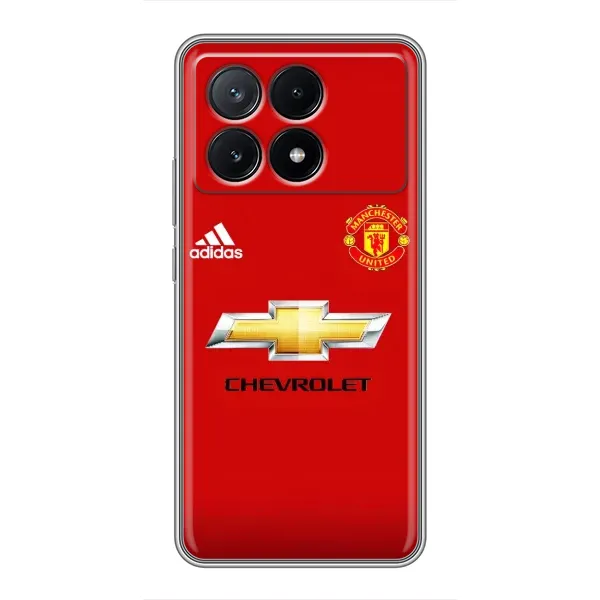 Чехол с рисунком «Man United» для Xiaomi POCO X6 Pro (5G) Чехол с рисунком «Man United» для Xiaomi POCO X6 Pro (5G)